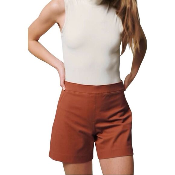 SPANX | On the Go‎ Twill Shorts 4" NWT - Picture 1 of 6
